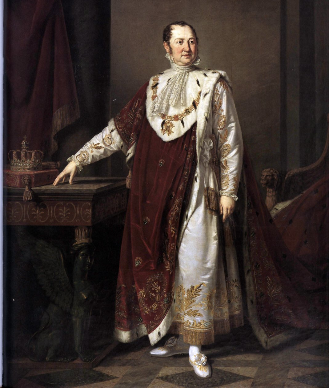 Moritz Kellerhoven, bavorský král Max I. od Moritz Kellerhoven
