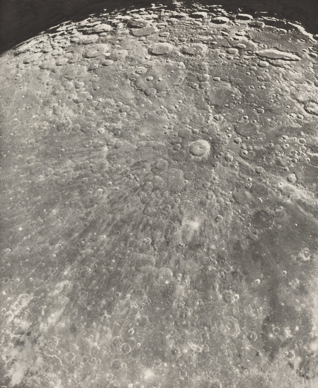 Fotografie Měsíce Tycho