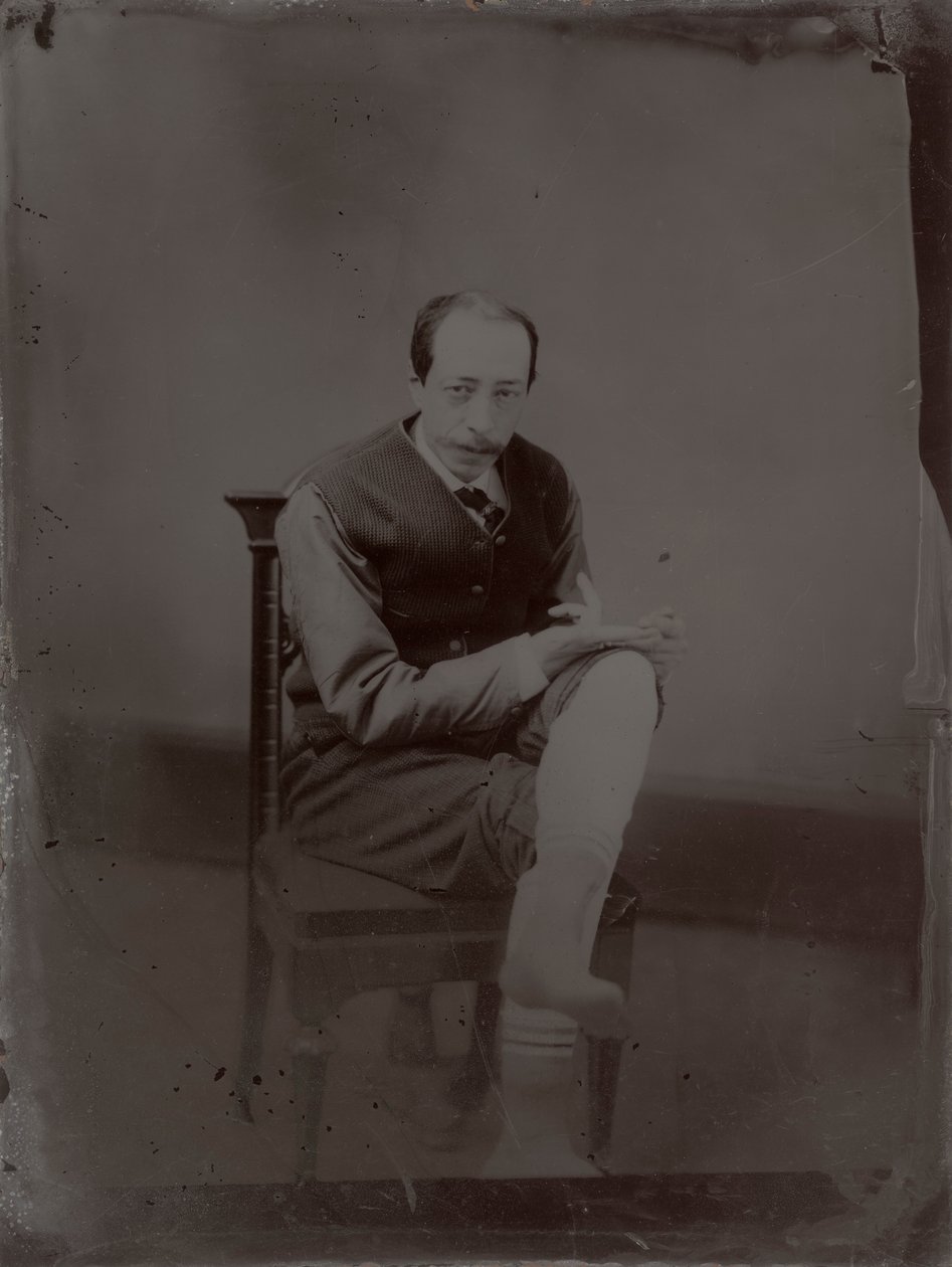 Portrét Johna La Farge od Moritz Statfeld