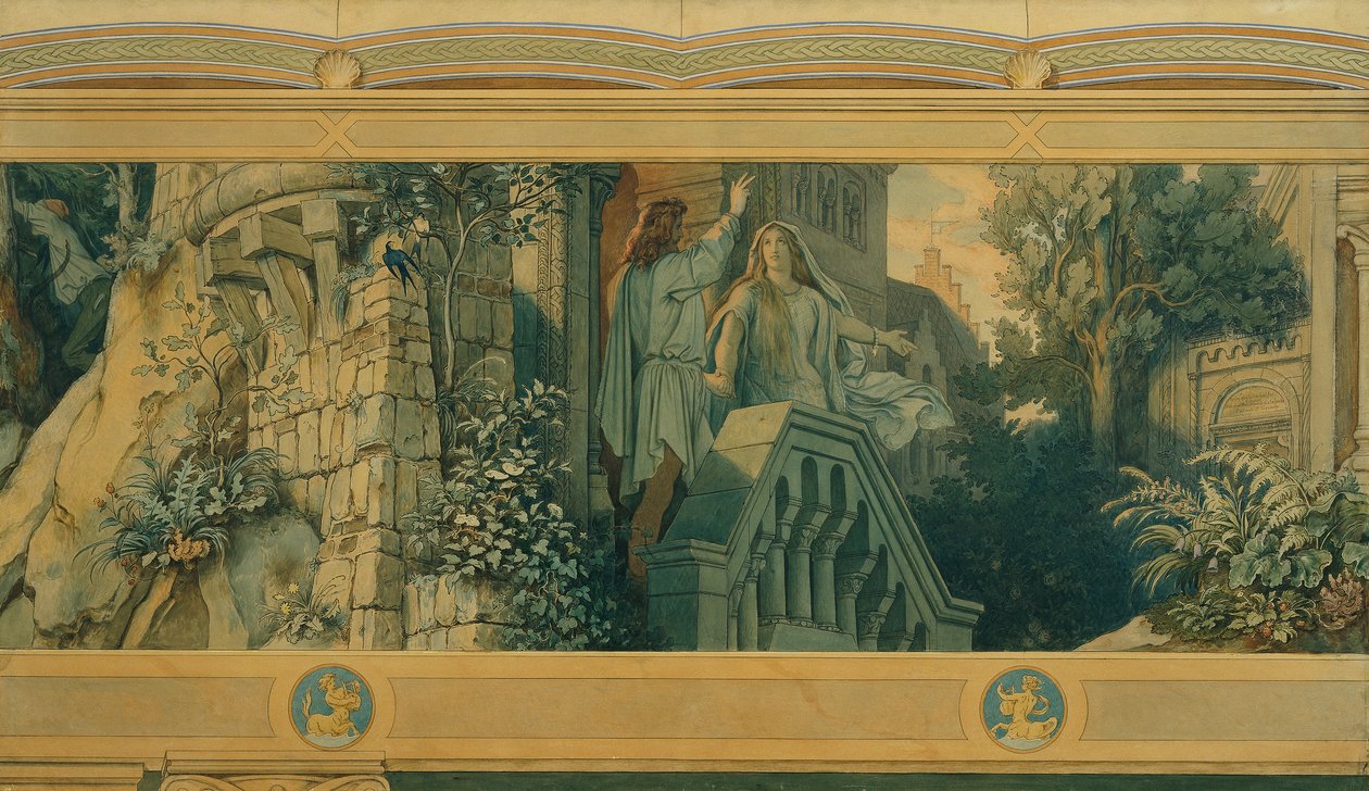 Krásná meluzína: IV. Přísaha od Moritz Ludwig von Schwind