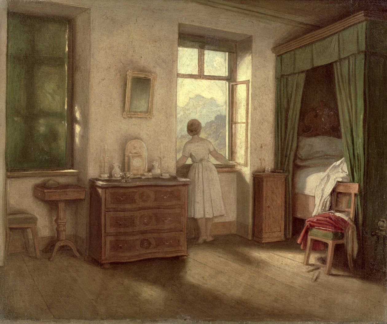 Ranní hodina od Moritz Ludwig von Schwind