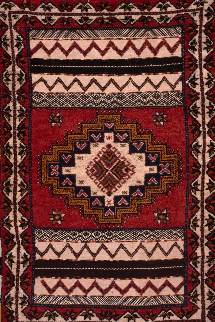 Koberec, detail (vlna) od Moroccan School
