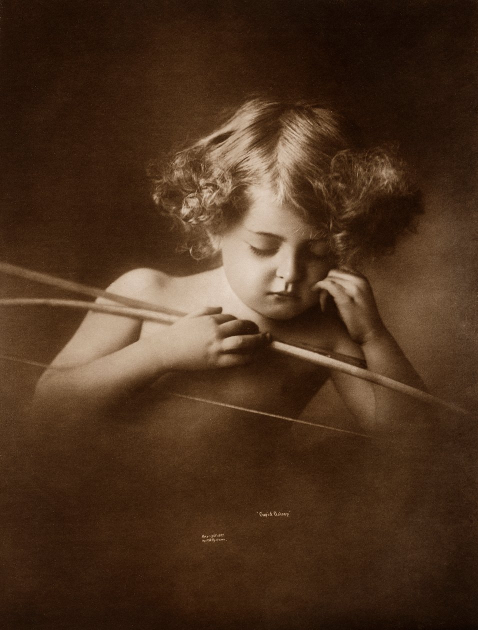 Amor vzhůru a spí: Amor spí, Morris Burke Parkinson od Morris Burke Parkinson