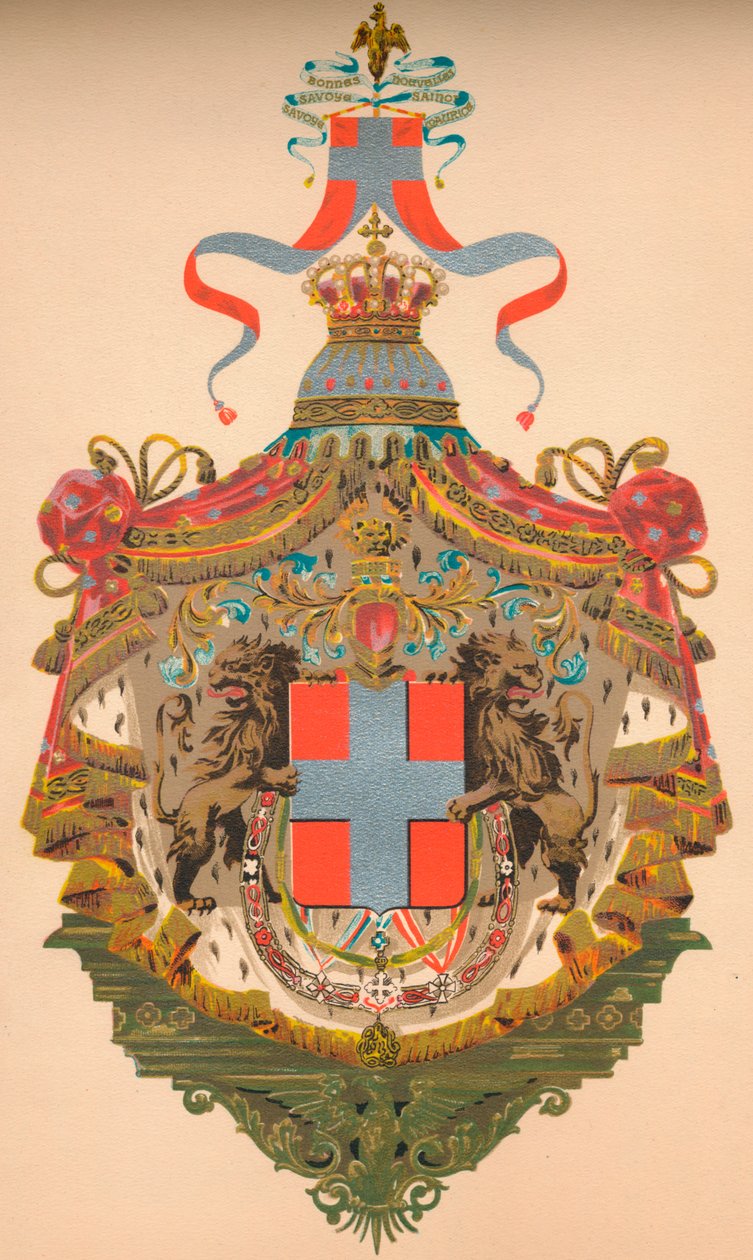 Státní znak Italského království, c1933 od Morris and Co Ltd Whitehead