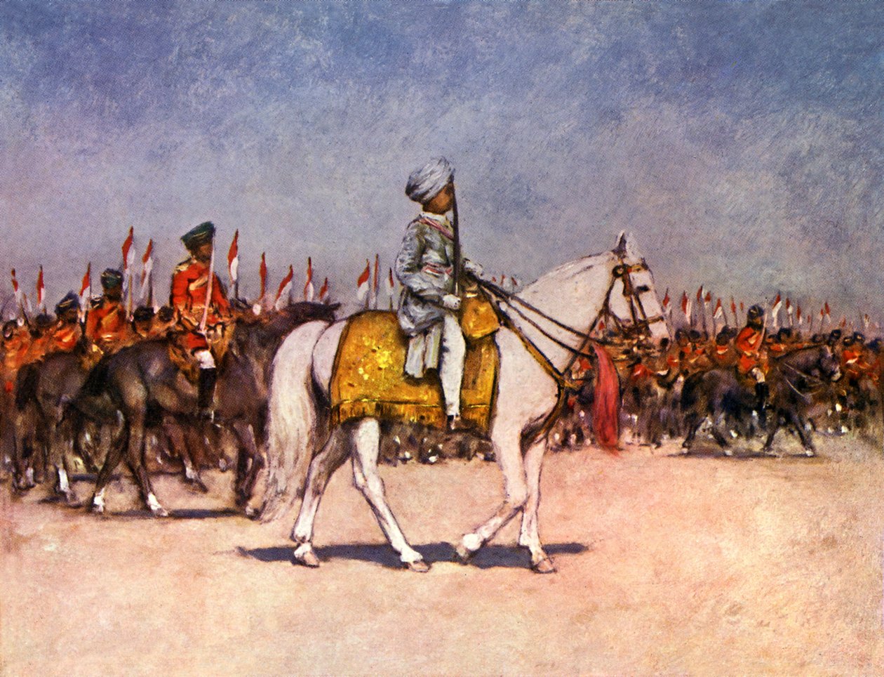 Dillí Durbar, 1903 od Mortimer Ludington Menpes