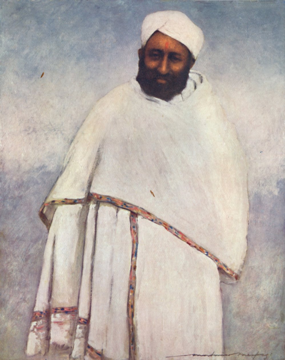 „Kašmírský pandit“, 1903 od Mortimer L Menpes