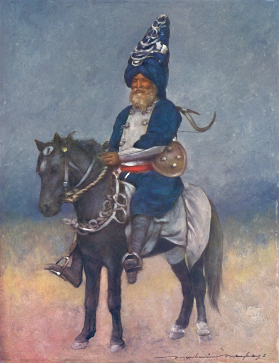 Fanatický oddaný Akalis, 1903 od Mortimer L Menpes