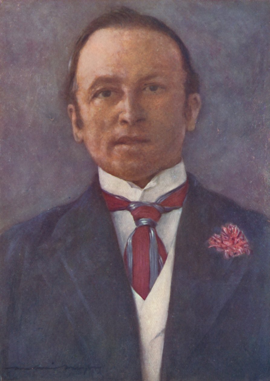 Lord Curzon ve své studii v Dillí, 1903 od Mortimer L Menpes