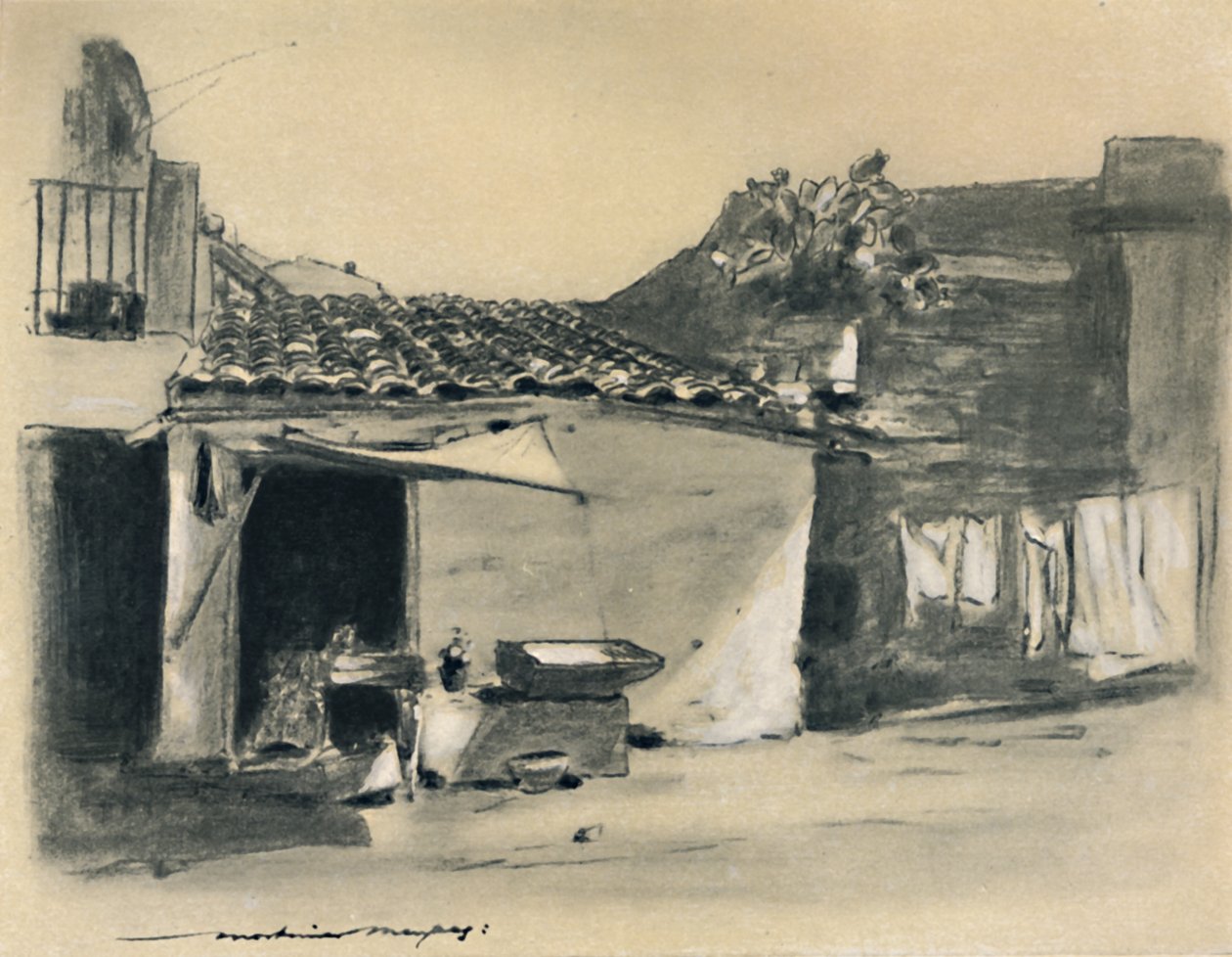 „Na okraji Palerma“, 1903 od Mortimer L Menpes