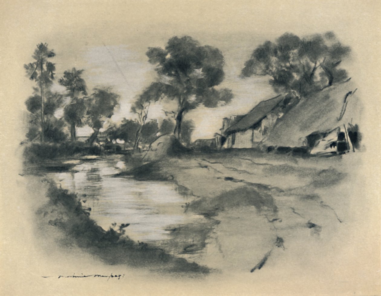 „Na cestě do Mandalay“, 1903 od Mortimer L Menpes