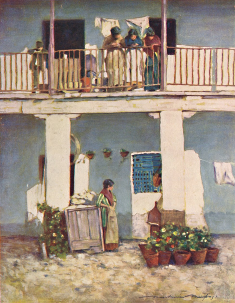 "Sevilla", 1903 od Mortimer L Menpes