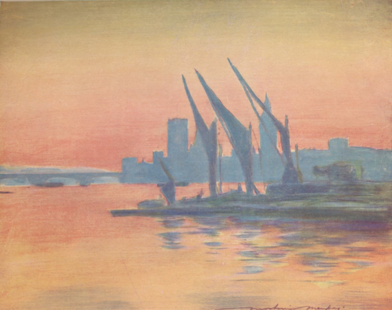 "Westminster", 1903 od Mortimer L Menpes