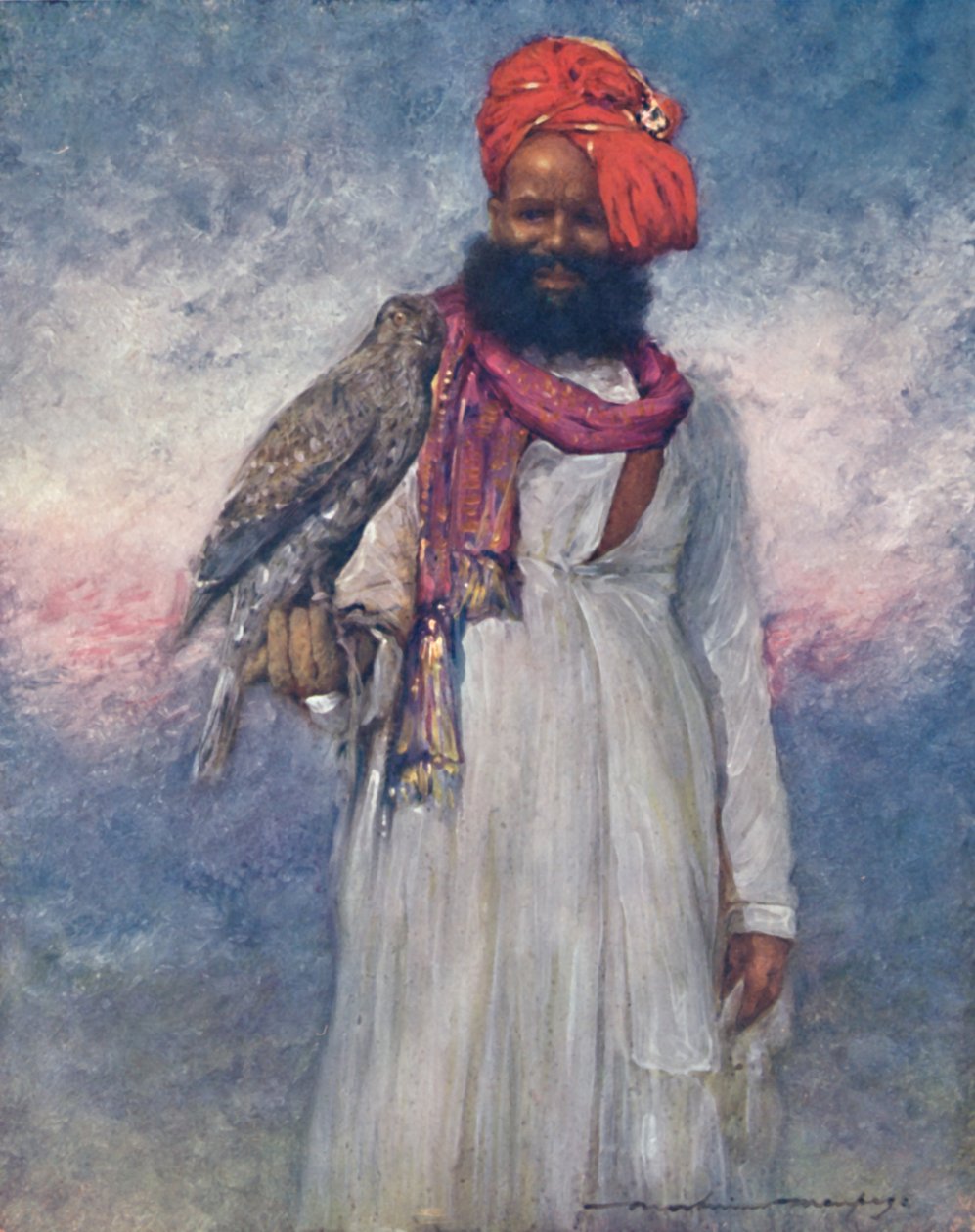 Hawksman of Rajgarh, 1903 od Mortimer Ludington Menpes