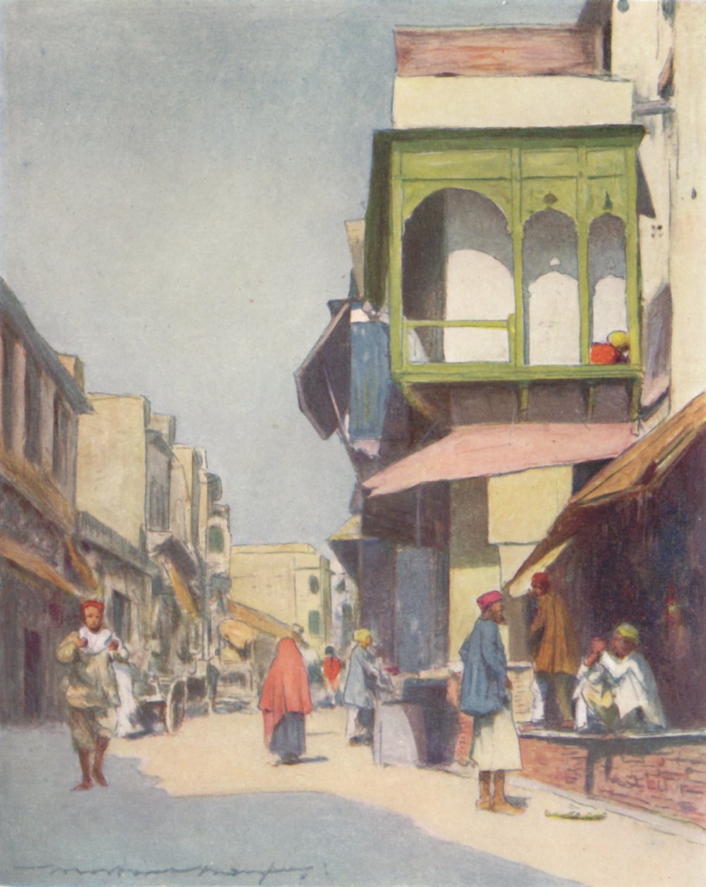 Úzká cesta, 1905 od Mortimer Ludington Menpes