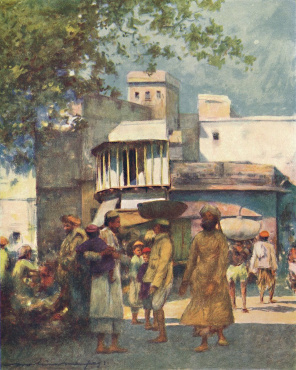 Agra, 1905 od Mortimer Ludington Menpes