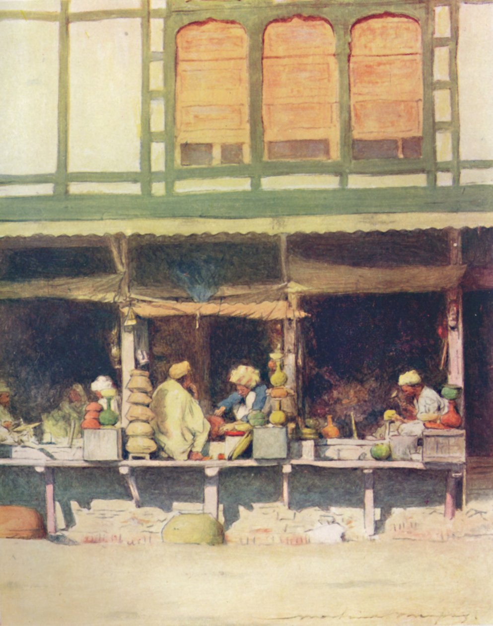 Nezařazený obchod, 1905 od Mortimer Ludington Menpes