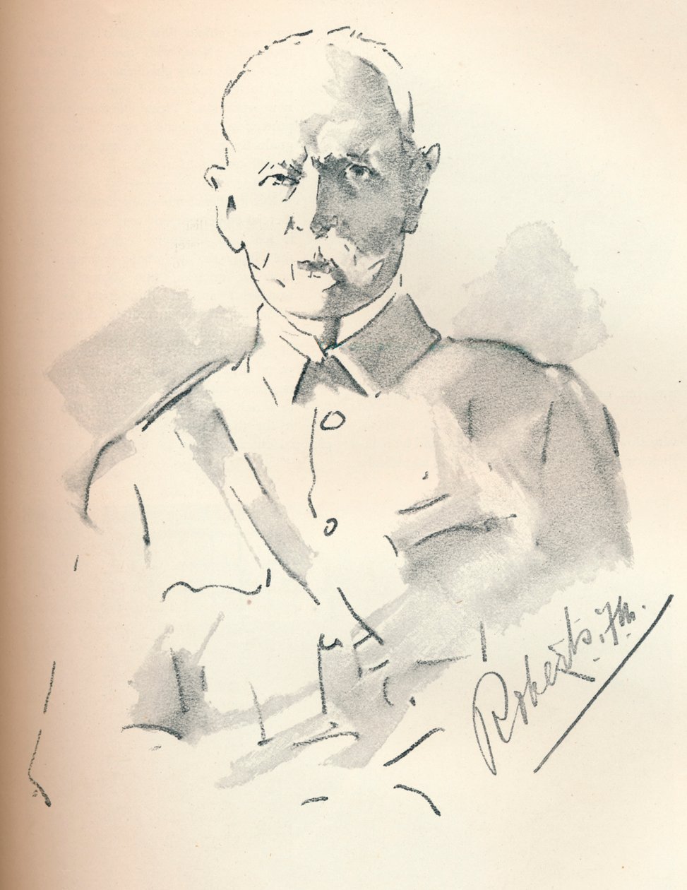 Polní maršál Lord Roberts z Kandaharu 1832-1914, britský voják, c1901 od Mortimer Ludington Menpes