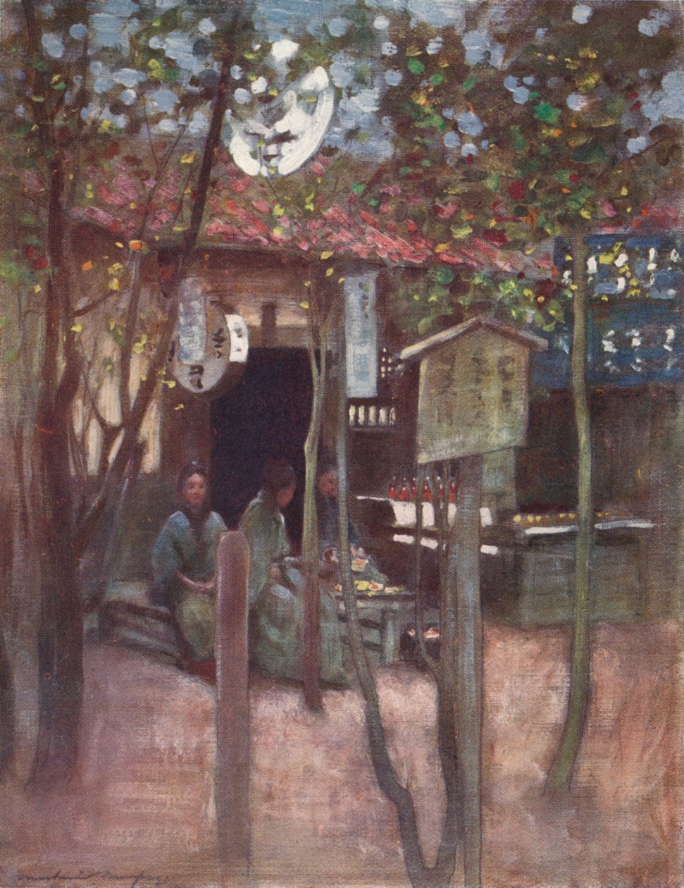 Květ čaje, c1887, 1901 od Mortimer Ludington Menpes