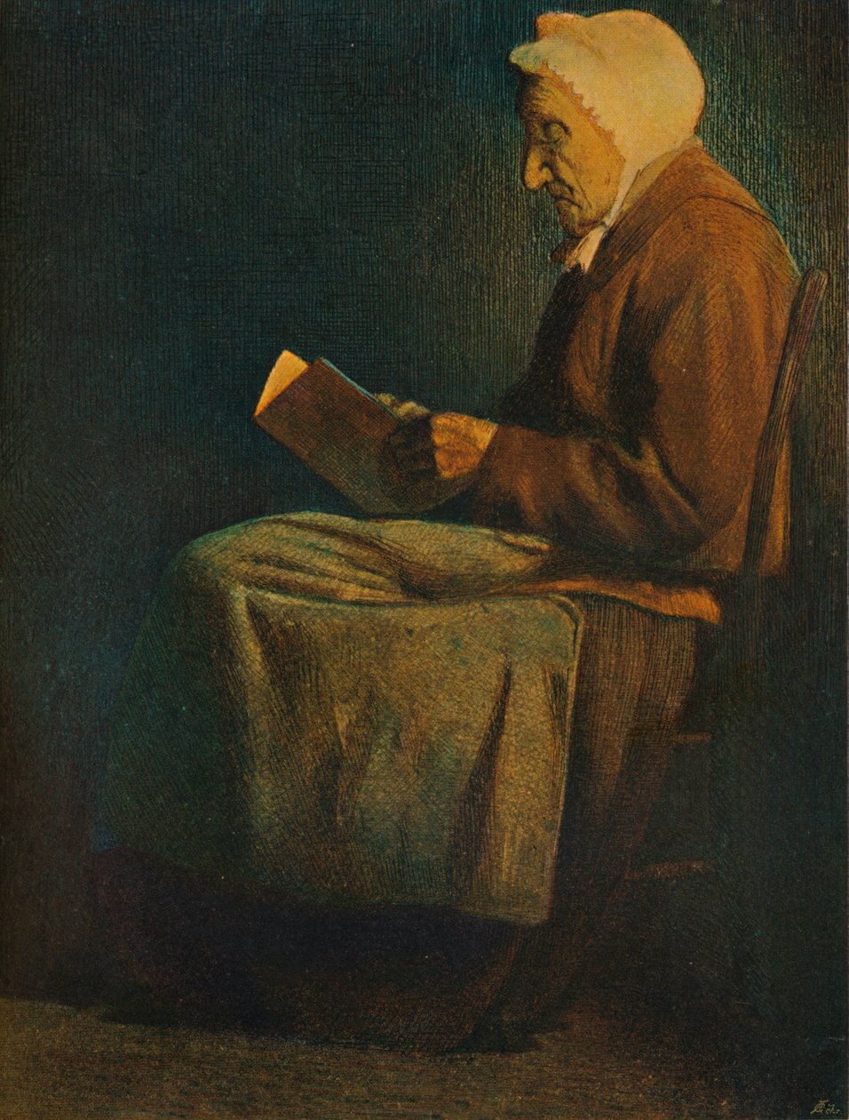 Z leptu v barvách. Mortimer Menpes, 19. století od Mortimer Ludington Menpes