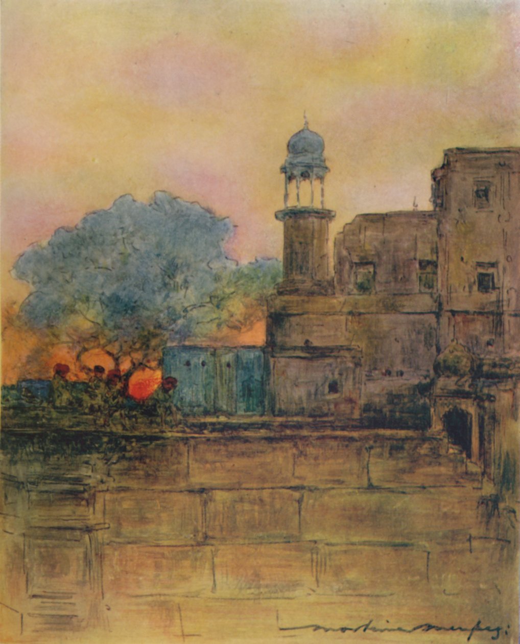 Matka, 1905 od Mortimer Ludington Menpes