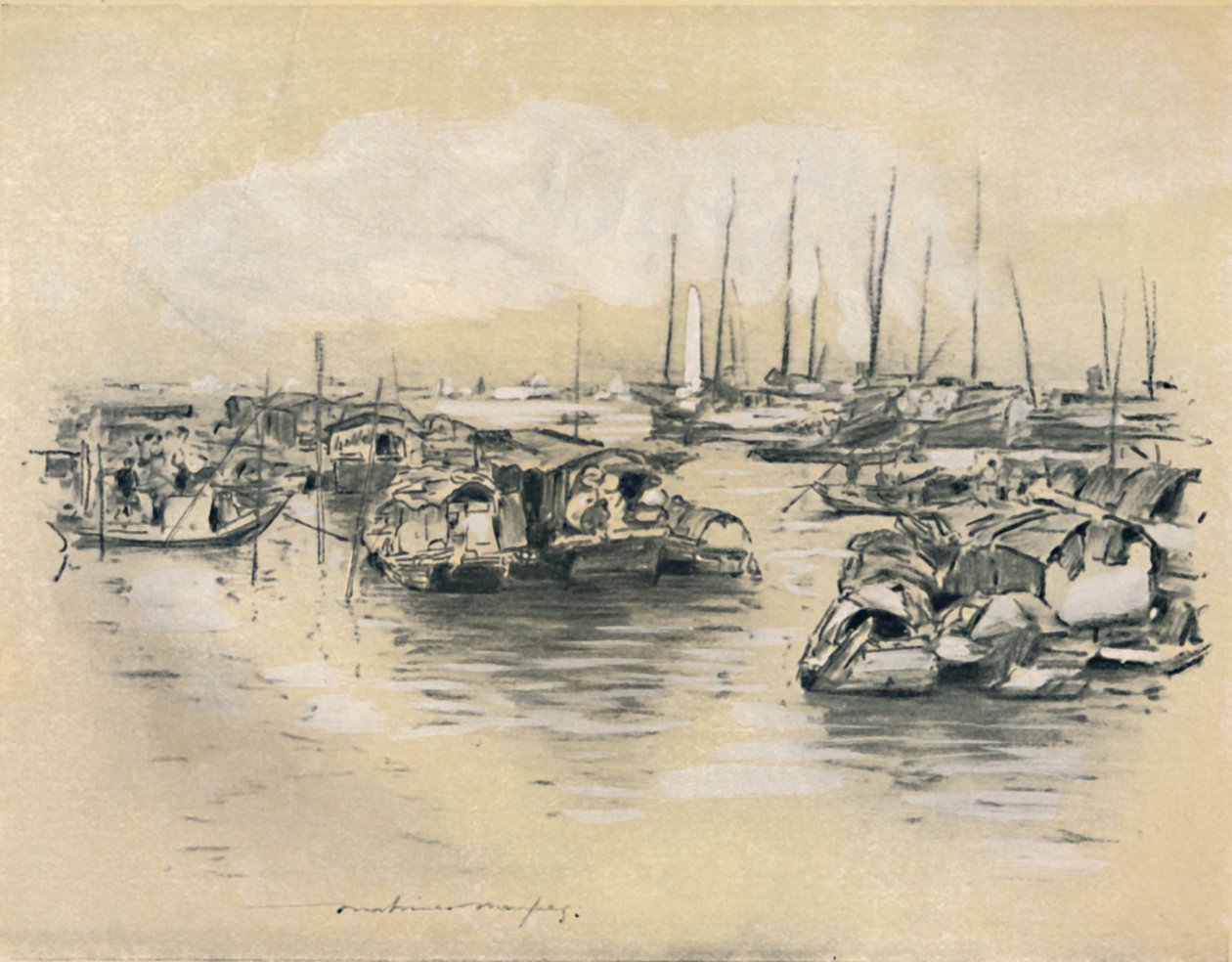 Na Žluté řece, 1903 od Mortimer Ludington Menpes