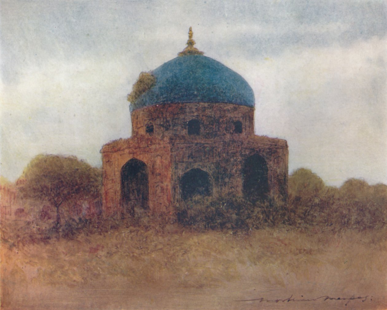 Porcelánový dóm, 1905 od Mortimer Ludington Menpes
