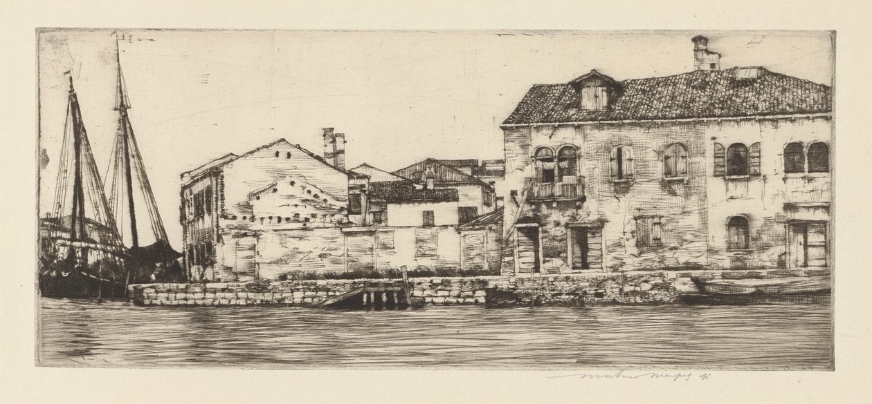 Giudecca od Mortimer Menpes