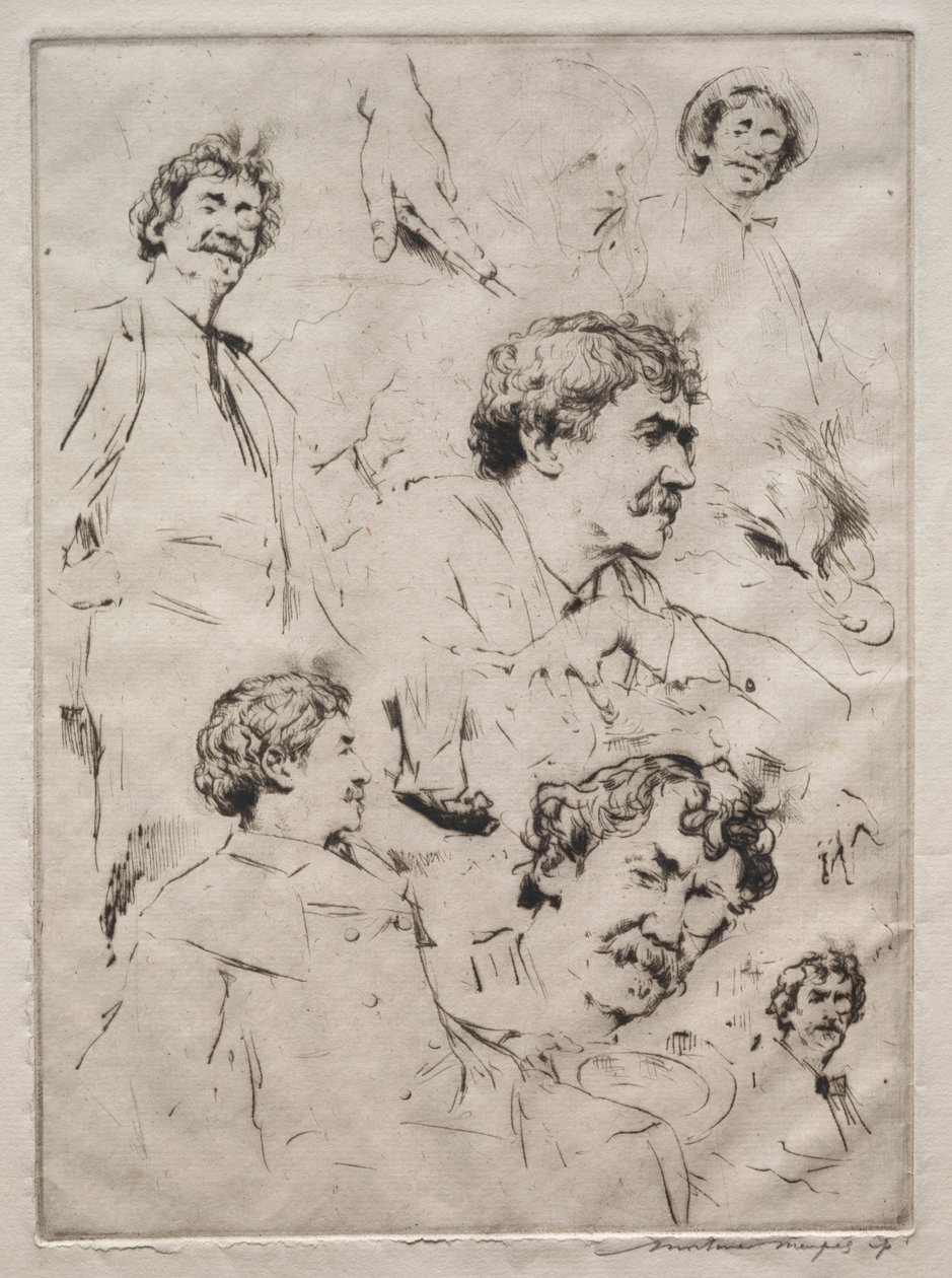 James MacNeill Whistler. od Mortimer Menpes