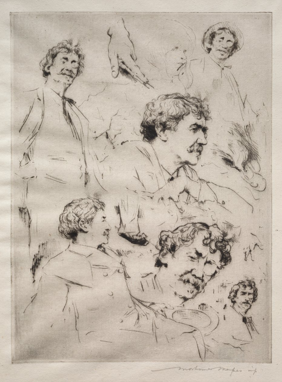 James MacNeill Whistler od Mortimer Menpes