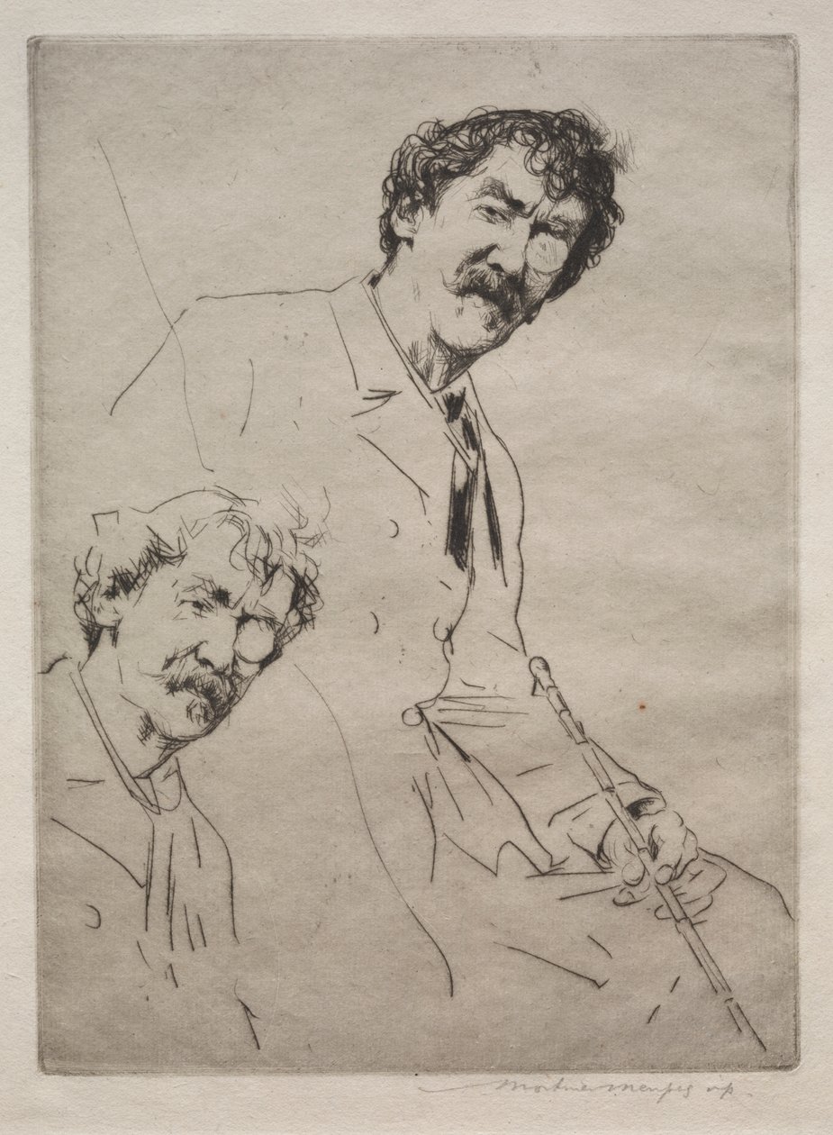 James MacNeill Whistler od Mortimer Menpes