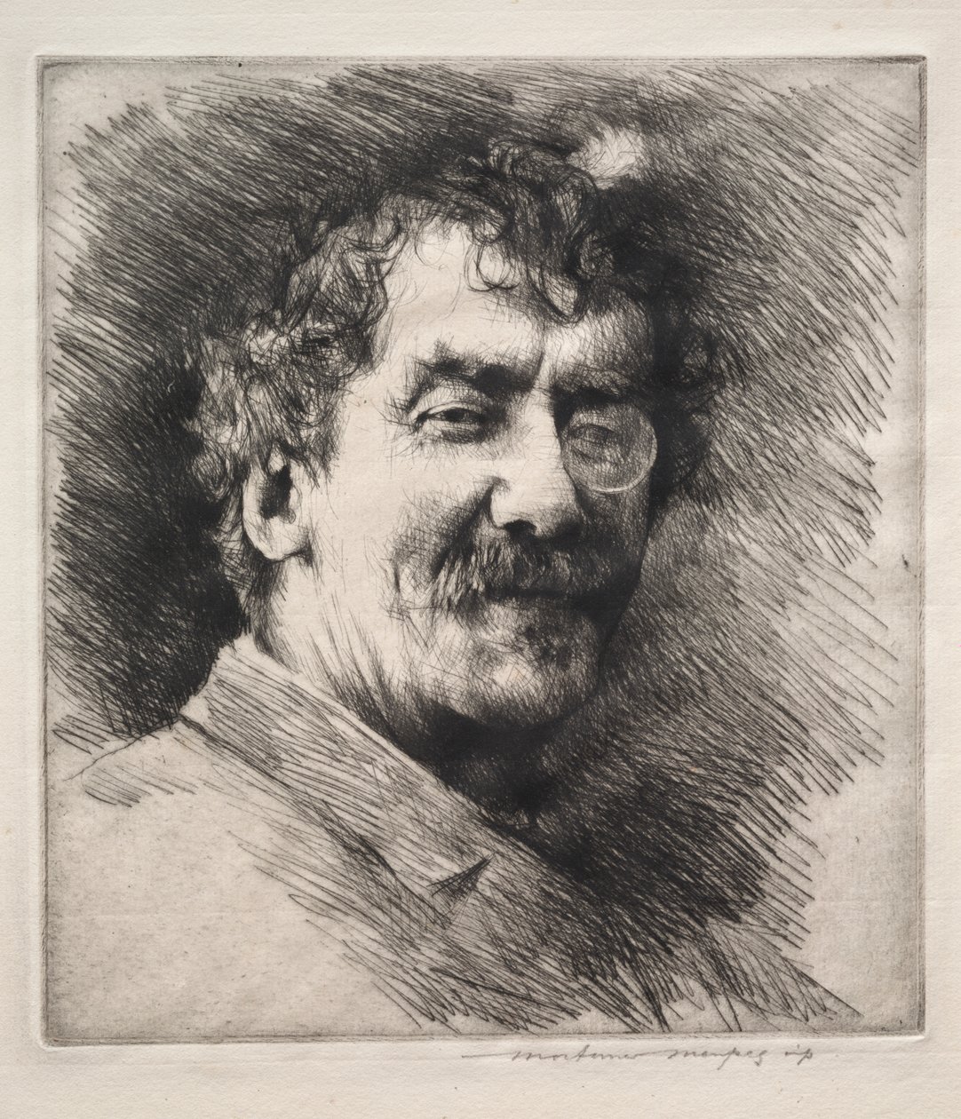 James MacNeill Whistler od Mortimer Menpes