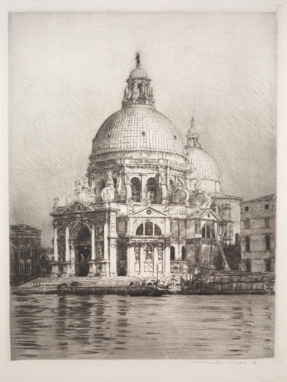 Santa Maria Della Salute # 1, 1910. od Mortimer Menpes