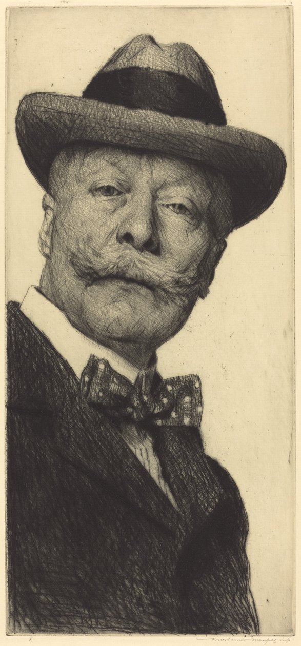 Autoportrét od Mortimer Menpes