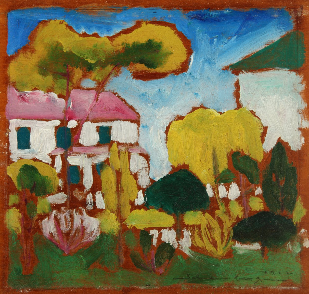Krajina, 1912 od Morton Livingston Schamberg