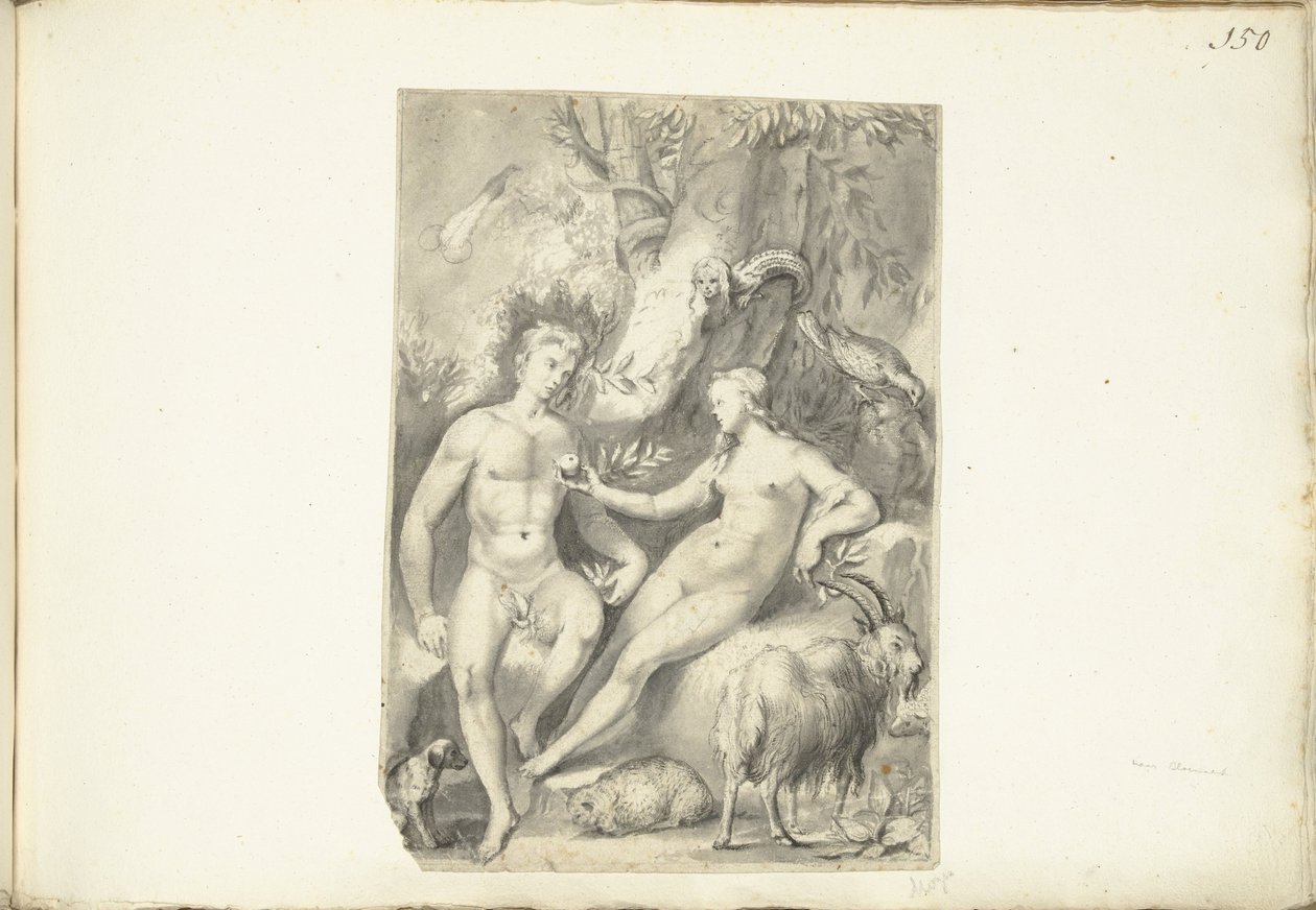 Adam a Eva od Moses Ter Borch