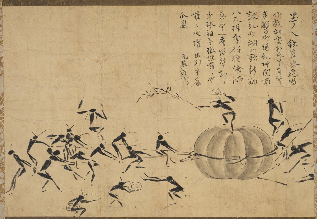 Festival hmyzu, 1600-1800. od Motsurin Jōtō