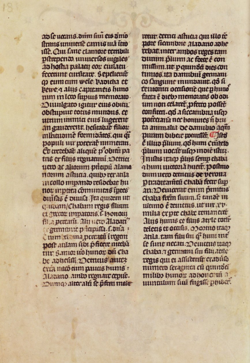 Iluminovaná kronika; Chronicon Pictum; Képes Krónika 18 od Márk Kálti