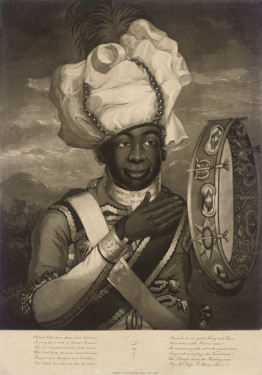 Vojenský kapelník Fraser z Coldstream Guards od Mrs Ross