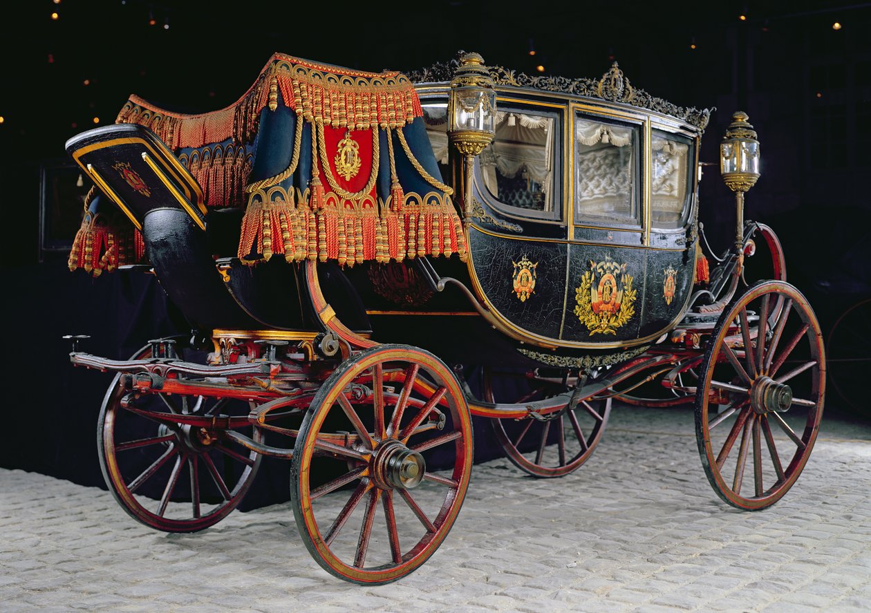 Kočár postavený pro cara na Gala de lElysee v roce 1896, kolem roku 1895 od Muhlbacher