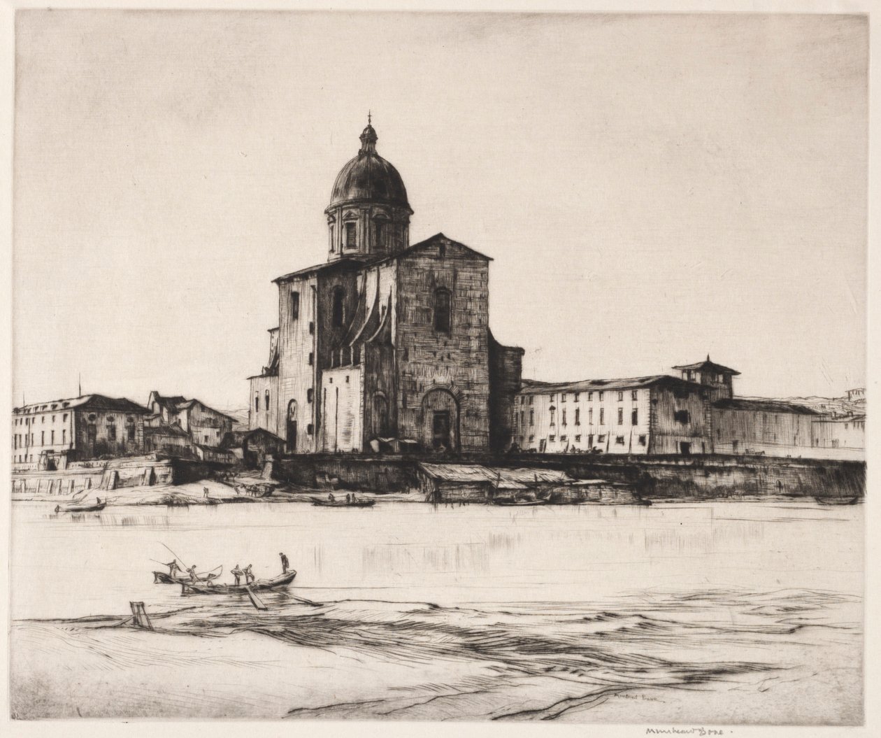 San Frediano in Cestello, Florencie od Muirhead Bone