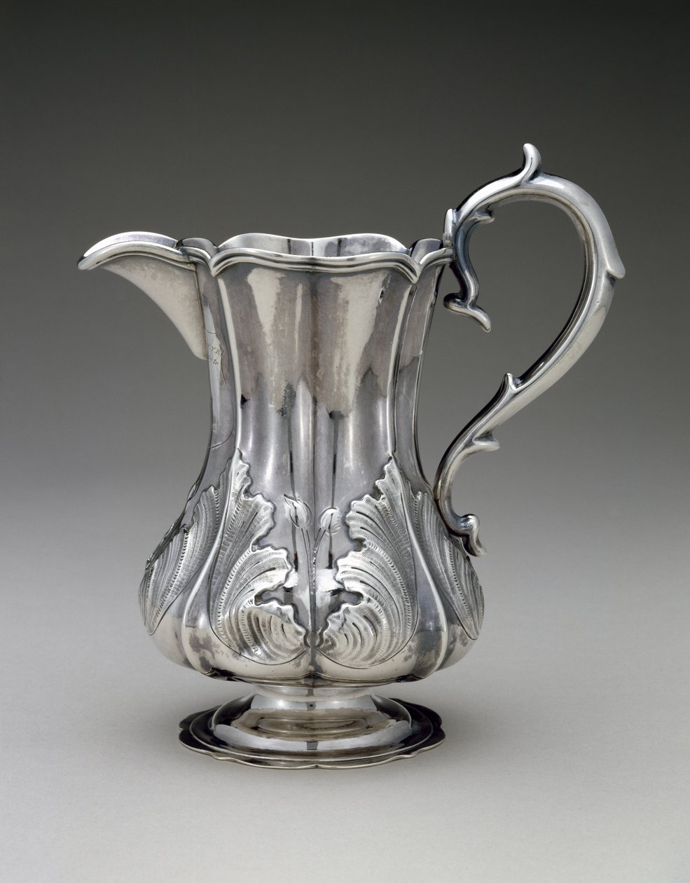Creamer, c. 1846 (stříbro) od Mulford and Wendell