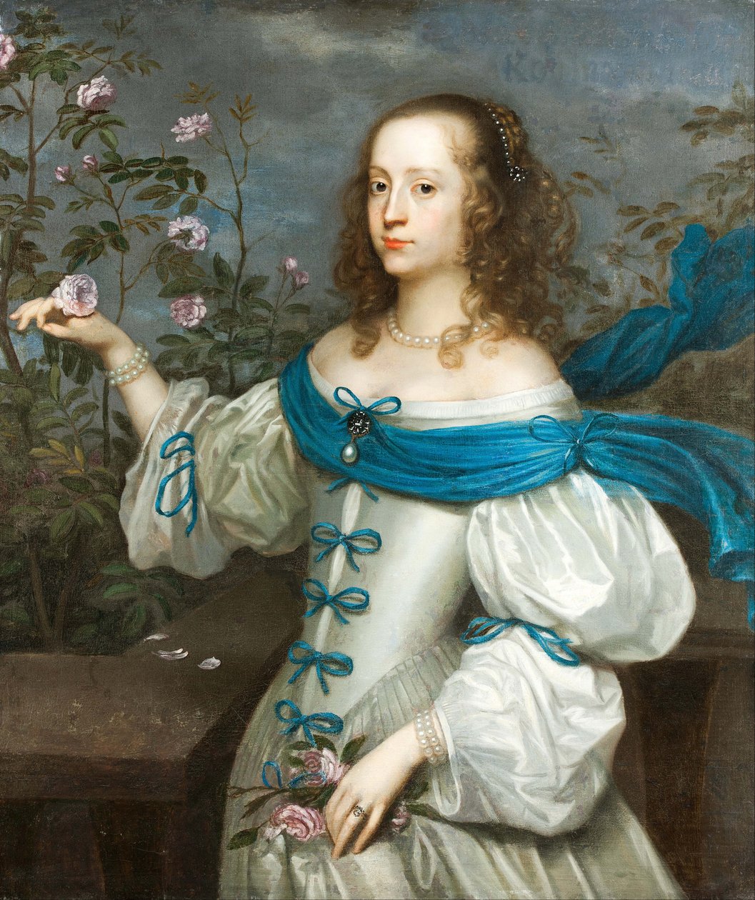 Portrét Beaty Elisabet von Koenigsmarck 1637-1723, cca 1654. od Munnichhoven
