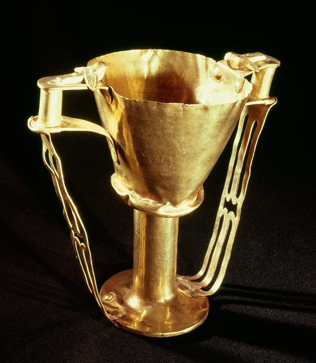 Nestorův pohár, Mykény, cca 1550-1500 př.nl (zlato) (viz také 11599) od Mycenaean