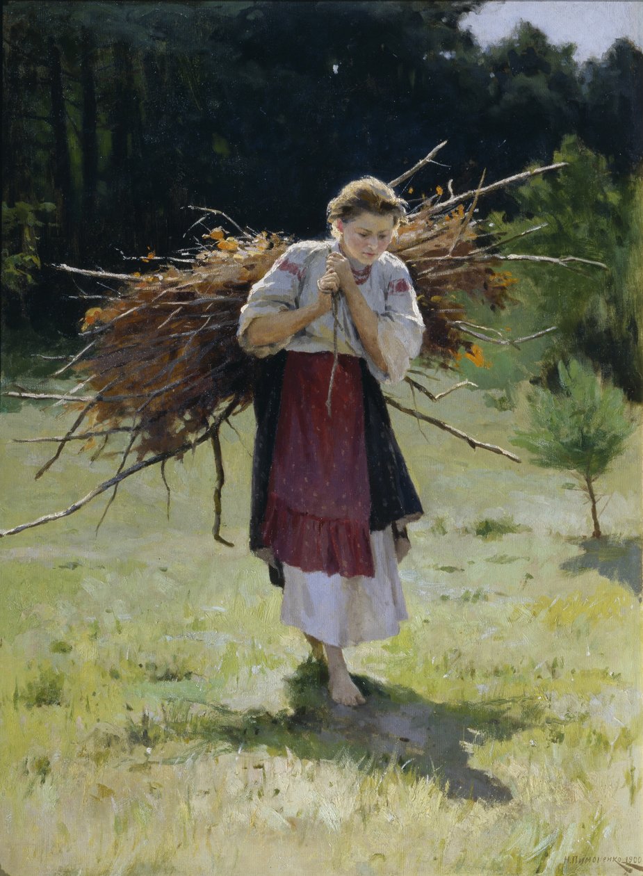 Z lesa, 1900 od Mykola Kornylijowytsch Pymonenko