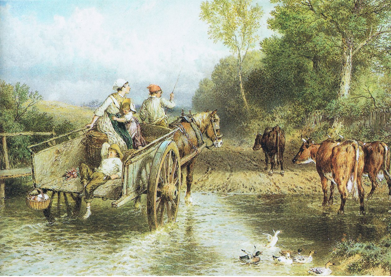 Návrat z trhu od Myles Birket Foster