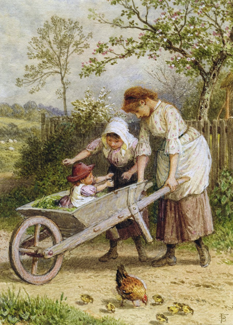 Trakař od Myles Birket Foster