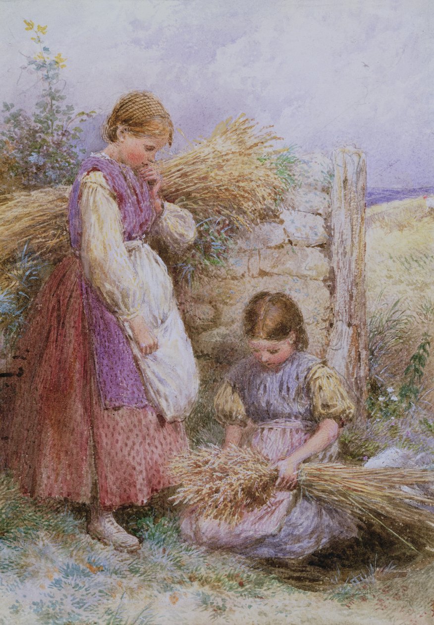 Mladí sběrači od Myles Birket Foster