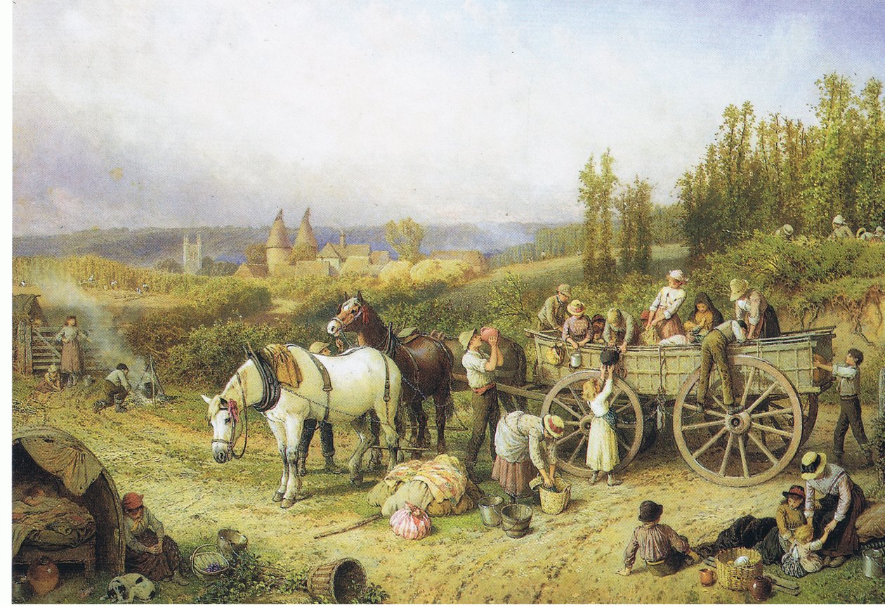 Farmářský vozík od Myles Birket Foster