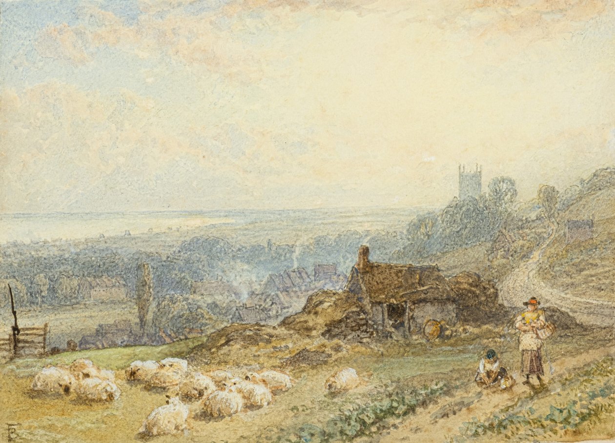 Hythe (akvarel) od Myles Birket Foster