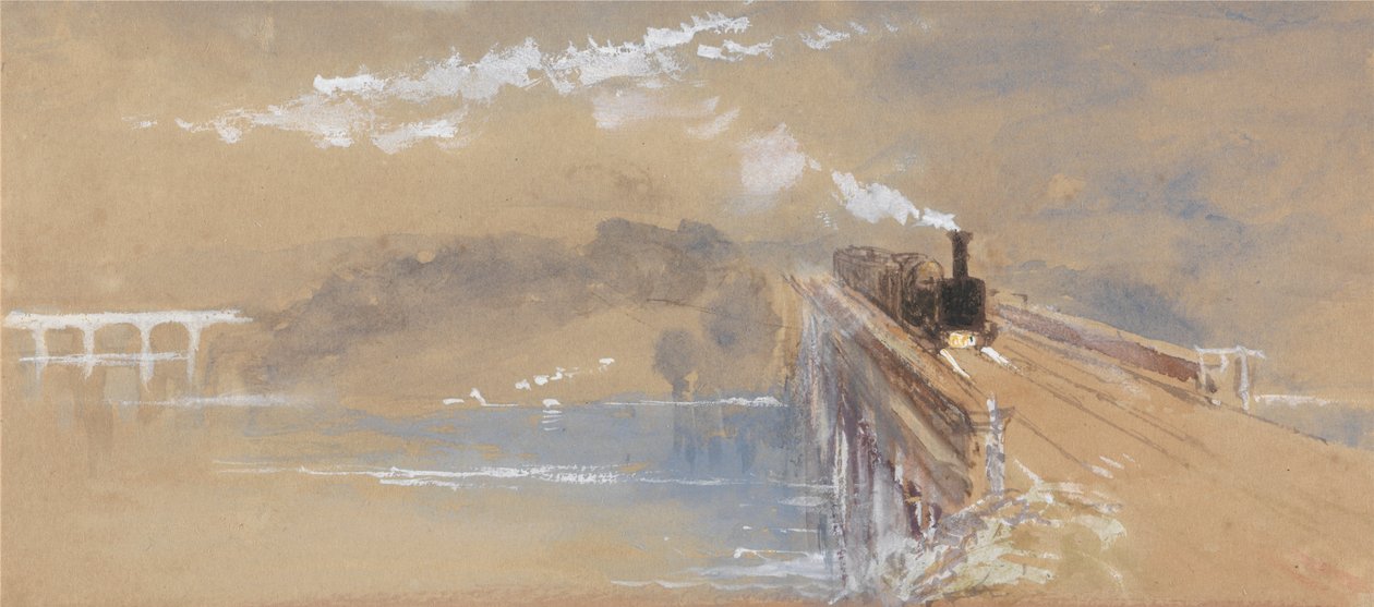 Déšť, pára a rychlost od Myles Birket Foster